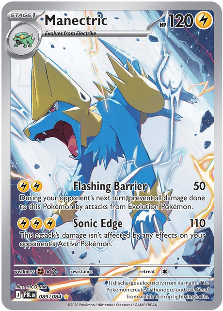 Image for Manectric (089/084) (Holofoil) (ME05: Pitch Black) (ME05) - Pokemon