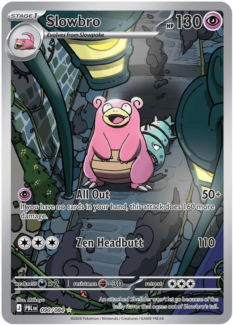 Image for Slowbro (090/084) (Holofoil) (ME05: Pitch Black) (ME05) - Pokemon