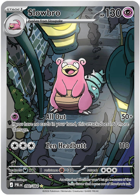 Image for Slowbro (090/084) (Holofoil) (ME05: Pitch Black) (ME05) - Pokemon