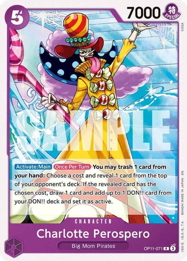 Image for Charlotte Perospero (OP11-071) (ST-34: Starter Deck 34 PURPLE Charlotte Katakuri) (ST-34) - One Piece Card Game