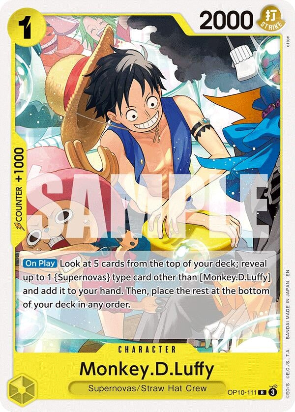 Image for Monkey.D.Luffy (OP10-111) (ST-36: Starter Deck 36 YELLOW Eustass"Captain"Kid) (ST-36) - One Piece Card Game