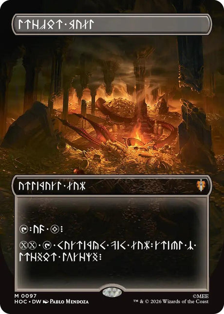 Image for Treasure Vault (Borderless) (Dwarvish) (97) (The Hobbit: Eternal-Legal) (HOC) - Magic: The Gathering