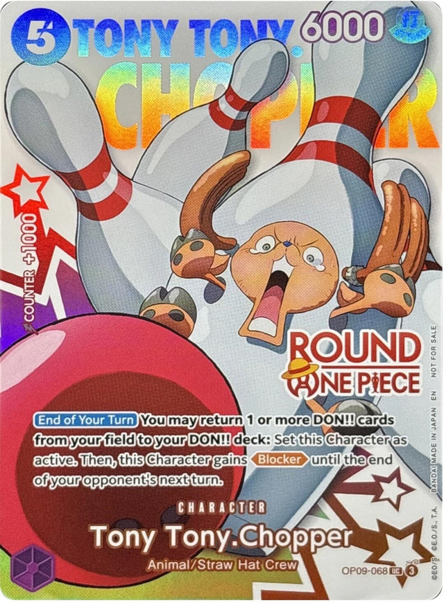 Image for Tony Tony.Chopper (Round 1 Promo) (OP09-068) (Foil) (One Piece Promotion Cards) (OP-PR) - One Piece Card Game
