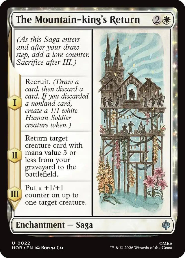 Image for The Mountain-king's Return (22) (The Hobbit) (HOB) - Magic: The Gathering