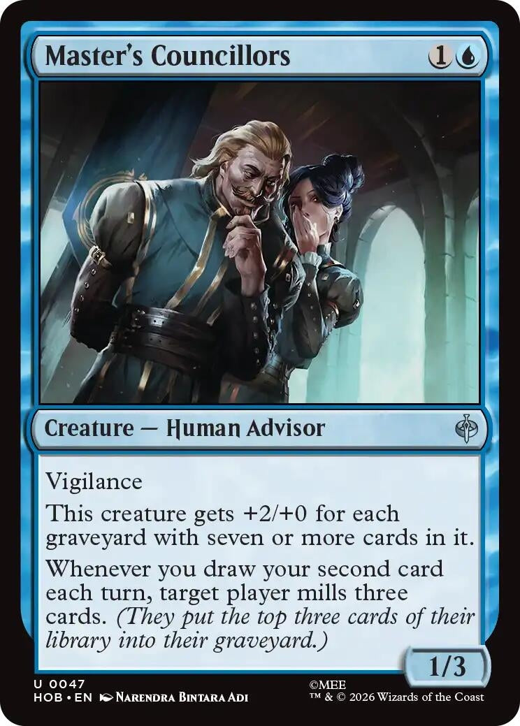 Image for Master's Councillors (47) (Foil) (The Hobbit) (HOB) - Magic: The Gathering