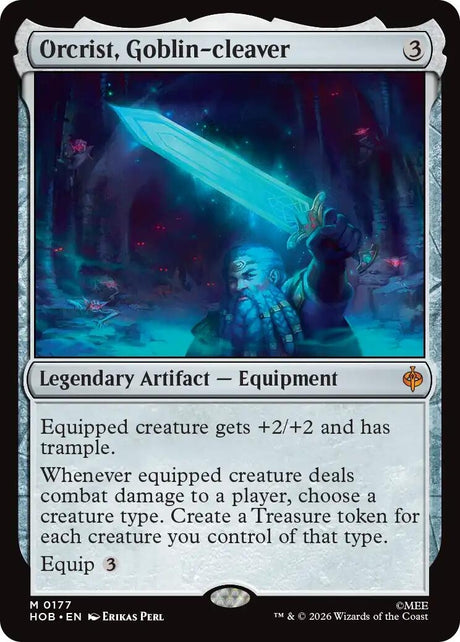 Image for Orcrist, Goblin-cleaver (177) (The Hobbit) (HOB) - Magic: The Gathering