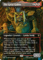 Image for The Great Goblin (Borderless) (201) (The Hobbit) (HOB) - Magic: The Gathering