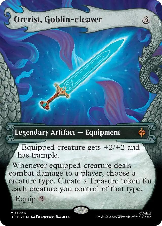 Image for Orcrist, Goblin-cleaver (Showcase) (236) (Foil) (The Hobbit) (HOB) - Magic: The Gathering