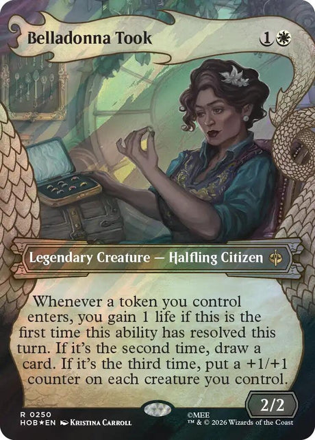 Image for Belladonna Took (Showcase) (Surge Foil) (250) (Foil) (The Hobbit) (HOB) - Magic: The Gathering