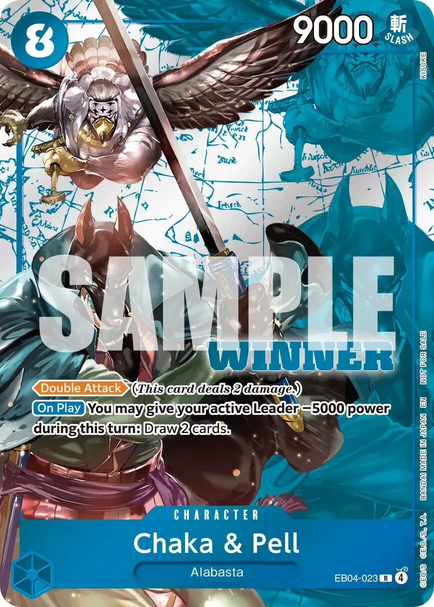 Image for Chaka & Pell (Winner Pack 2026 Vol. 3) (EB04-023) (Foil) (One Piece Promotion Cards) (OP-PR) - One Piece Card Game