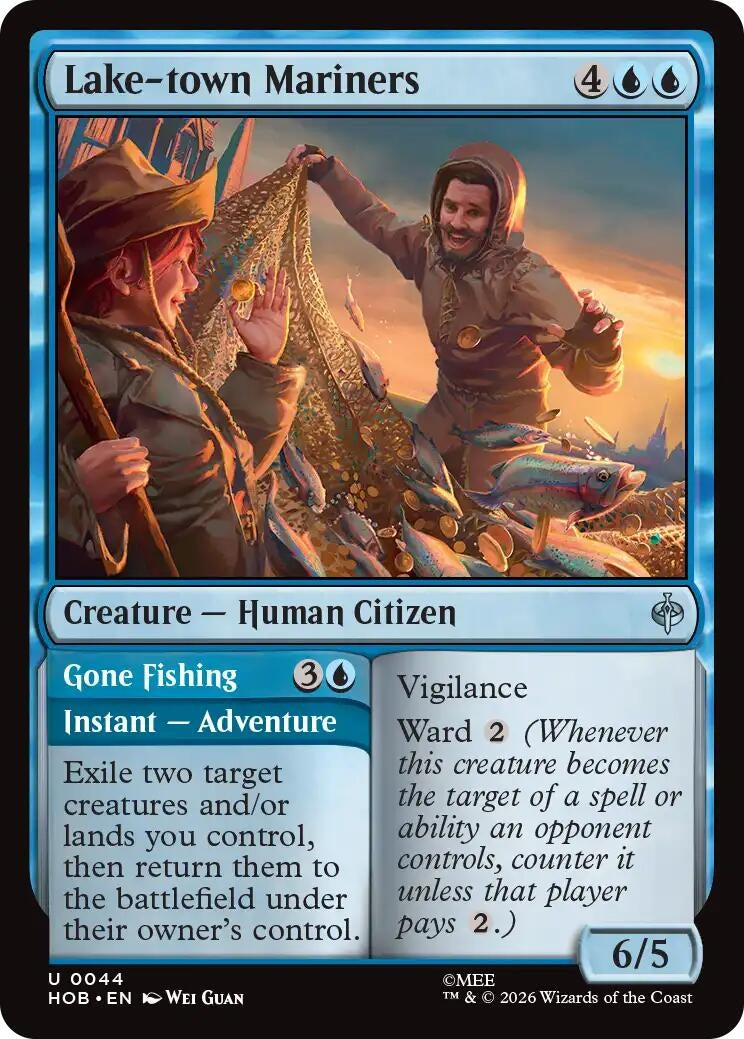 Image for Lake-town Mariners (44) (Foil) (The Hobbit) (HOB) - Magic: The Gathering