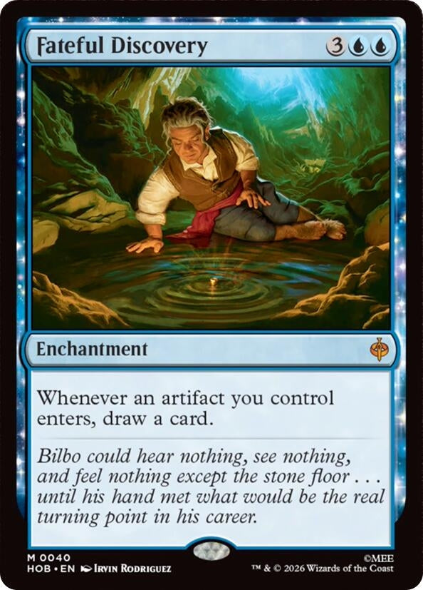 Image for Fateful Discovery (40) (Foil) (The Hobbit) (HOB) - Magic: The Gathering