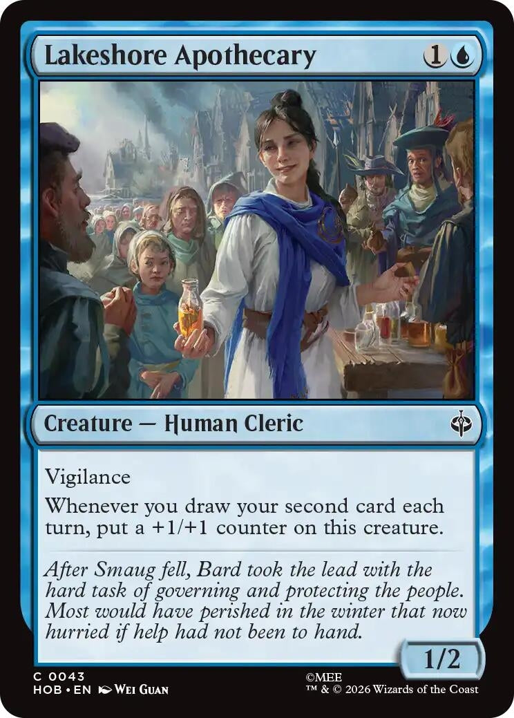 Image for Lakeshore Apothecary (43) (Foil) (The Hobbit) (HOB) - Magic: The Gathering