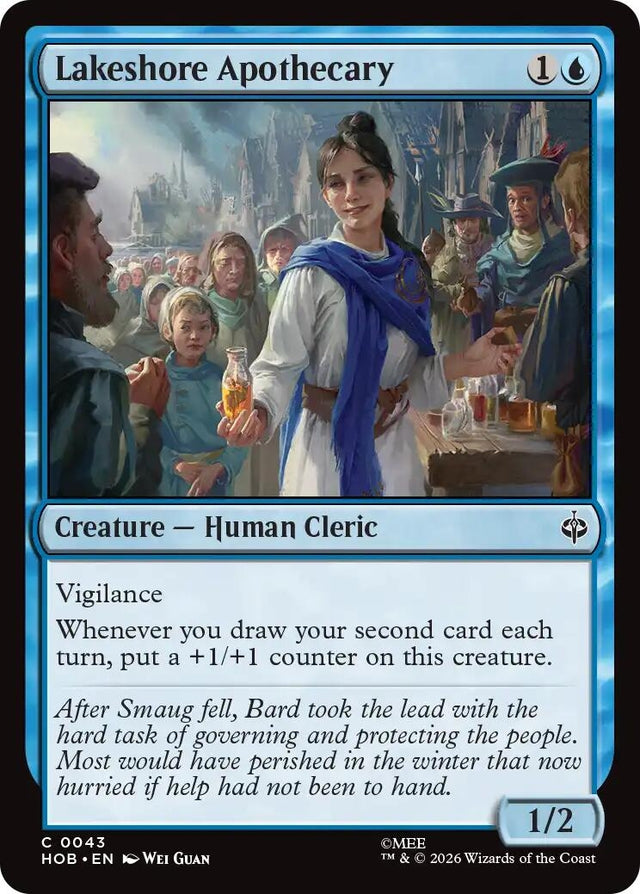 Image for Lakeshore Apothecary (43) (Foil) (The Hobbit) (HOB) - Magic: The Gathering