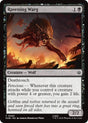 Image for Ravening Warg (80) (Foil) (The Hobbit) (HOB) - Magic: The Gathering