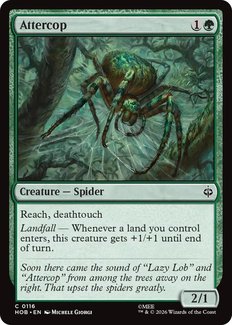 Image for Attercop (116) (Foil) (The Hobbit) (HOB) - Magic: The Gathering