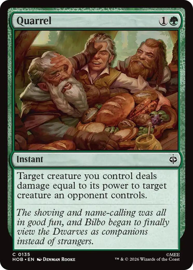 Image for Quarrel (135) (Foil) (The Hobbit) (HOB) - Magic: The Gathering