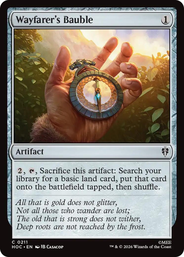 Image for Wayfarer's Bauble (211) (The Hobbit: Eternal-Legal) (HOC) - Magic: The Gathering