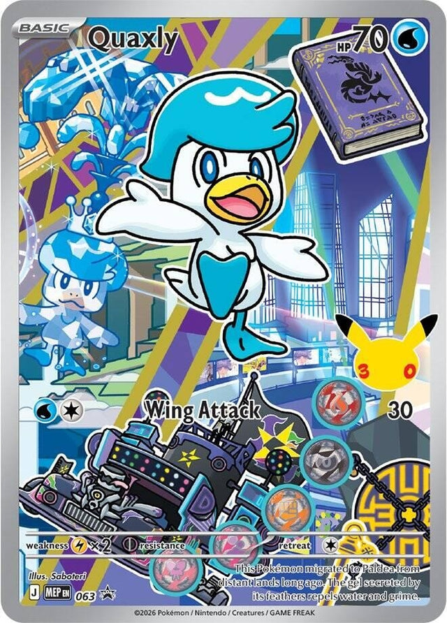 Image for Quaxly -  063 (063) (Holofoil) (First Partner Collection 2026) - Pokemon