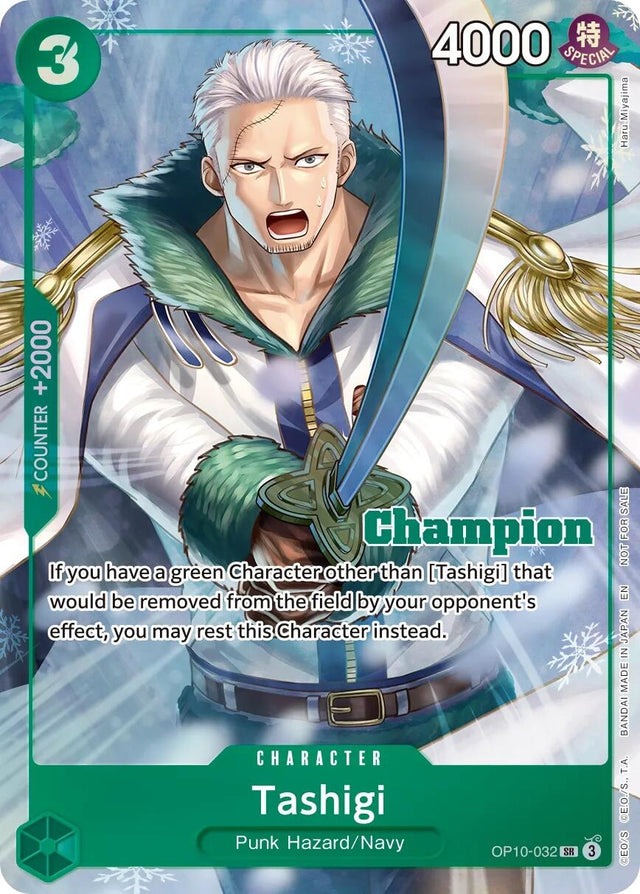Image for Tashigi (Winner Card Set Vol.1) (OP10-032) (Foil) (One Piece Promotion Cards) (OP-PR) - One Piece Card Game