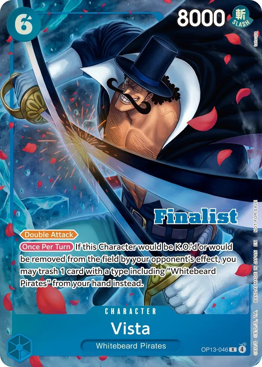 Image for Vista (CS 26-27 Finalist Card Set Vol. 1) (OP13-046) (Foil) (One Piece Promotion Cards) (OP-PR) - One Piece Card Game