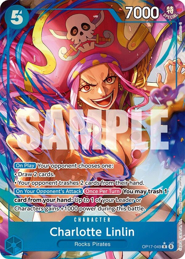 Image for Charlotte Linlin (049) (Alternate Art) (OP17-049) (Foil) (The World's Strongest Warriors) (OP17) - One Piece Card Game