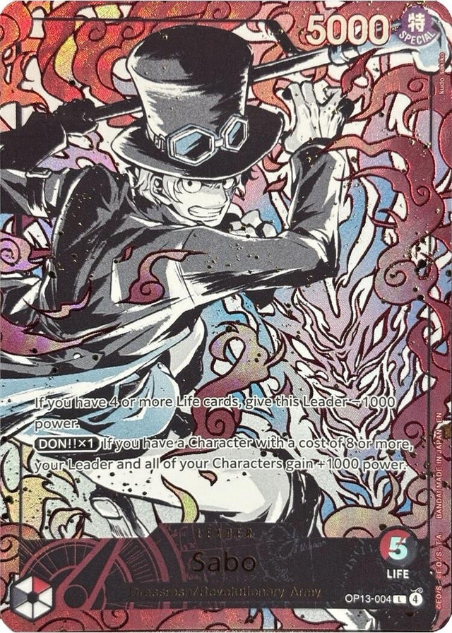 Image for Sabo (English Version 3rd Anniversary Set) (OP13-004) (Foil) (One Piece Promotion Cards) (OP-PR) - One Piece Card Game