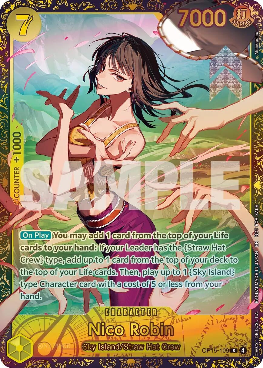 Image for Nico Robin (CS26-27 Regionals Season 2 Top 16) (OP15-109) (Foil) (One Piece Promotion Cards) (OP-PR) - One Piece Card Game