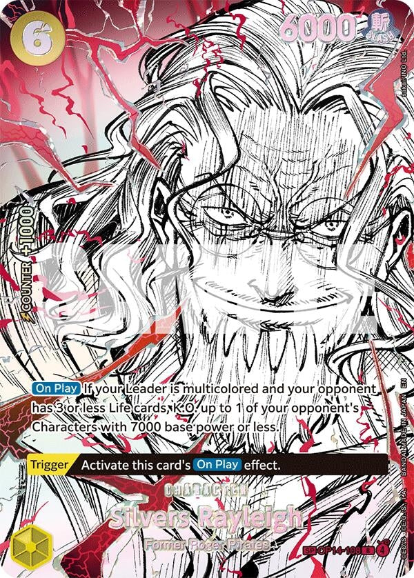 Silvers Rayleigh (OP14-108) (SP) (OP14-108) (Foil) (The World's Strongest Warriors)