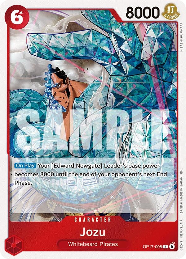 Image for Jozu (OP17-008) (Foil) (The World's Strongest Warriors) (OP17) - One Piece Card Game
