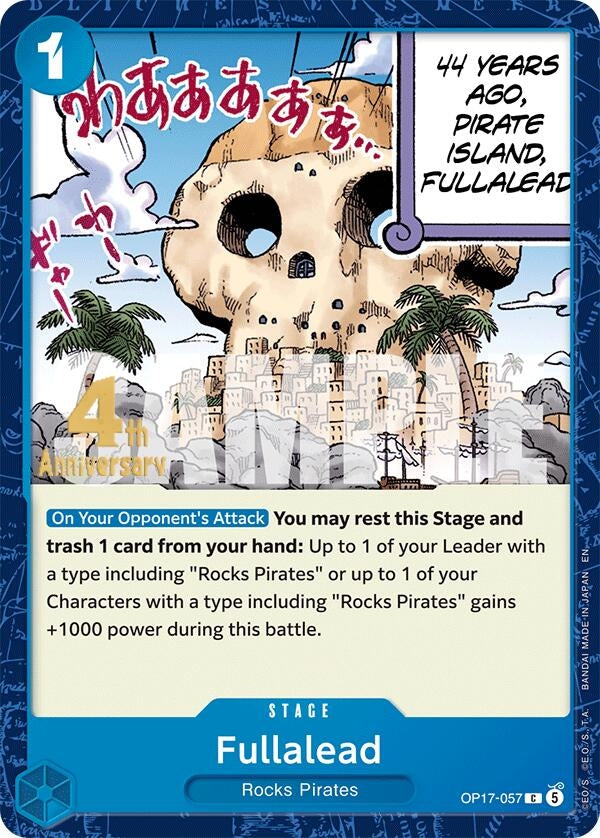 Image for Fullalead (OP17-057) (The World's Strongest Warriors Release Event Cards) (OP17 RE) - One Piece Card Game