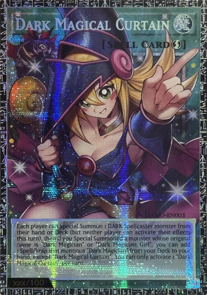 Image for Dark Magical Curtain (GMR) (MAMO-EN003) (1st Edition) (Magnificent Monsters) (MAMO) - YuGiOh