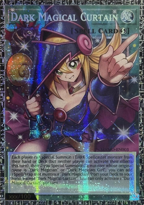 Image for Dark Magical Curtain (GMR) (MAMO-EN003) (1st Edition) (Magnificent Monsters) (MAMO) - YuGiOh