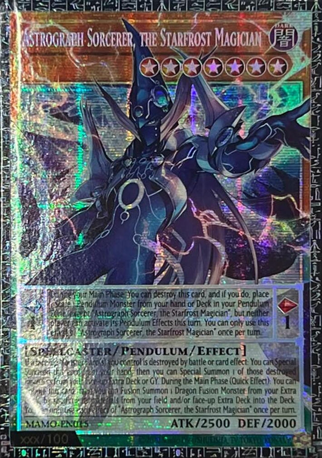Image for Astrograph Sorcerer, the Starfrost Magician (GMR) (MAMO-EN015) (1st Edition) (Magnificent Monsters) (MAMO) - YuGiOh