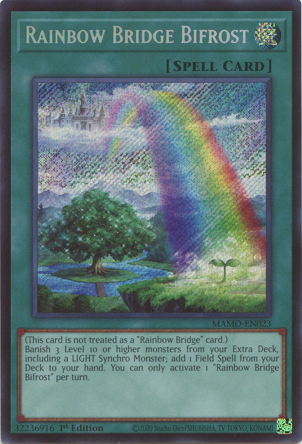 Image for Rainbow Bridge Bifrost (Secret Rare) (MAMO-EN023) (1st Edition) (Magnificent Monsters) (MAMO) - YuGiOh