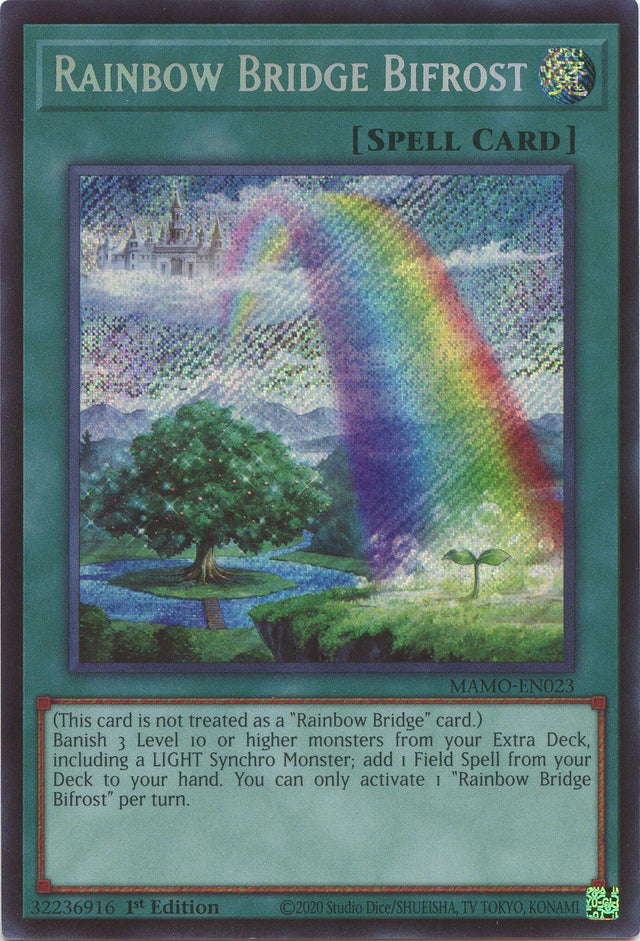 Image for Rainbow Bridge Bifrost (Secret Rare) (MAMO-EN023) (1st Edition) (Magnificent Monsters) (MAMO) - YuGiOh