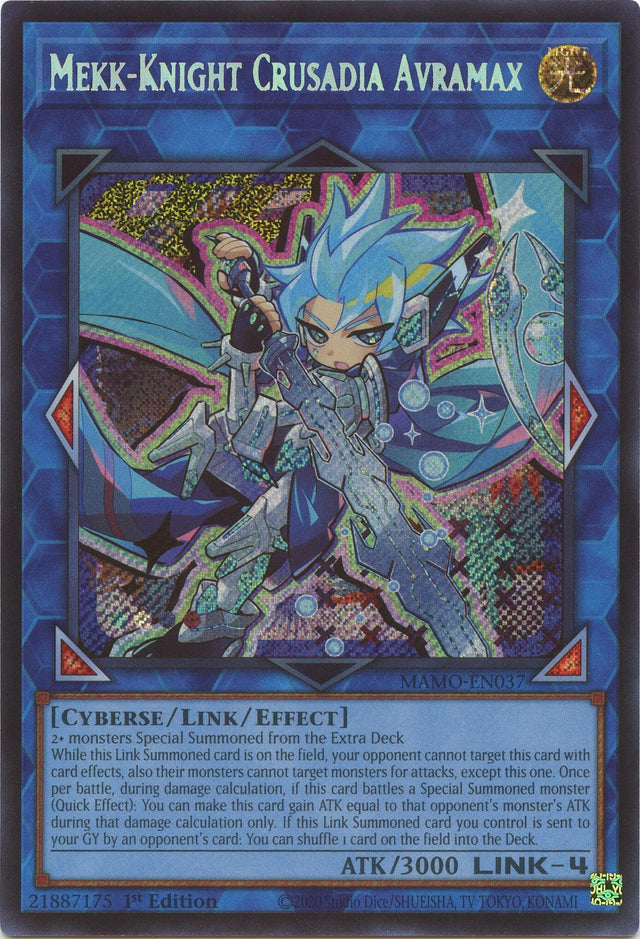 Image for Mekk-Knight Crusadia Avramax (Secret Rare) (MAMO-EN037) (1st Edition) (Magnificent Monsters) (MAMO) - YuGiOh