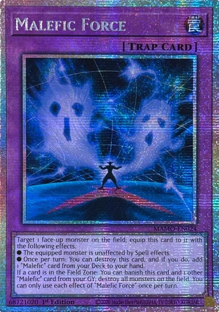 Image for Malefic Force (Starlight Rare) (MAMO-EN024) (1st Edition) (Magnificent Monsters) (MAMO) - YuGiOh