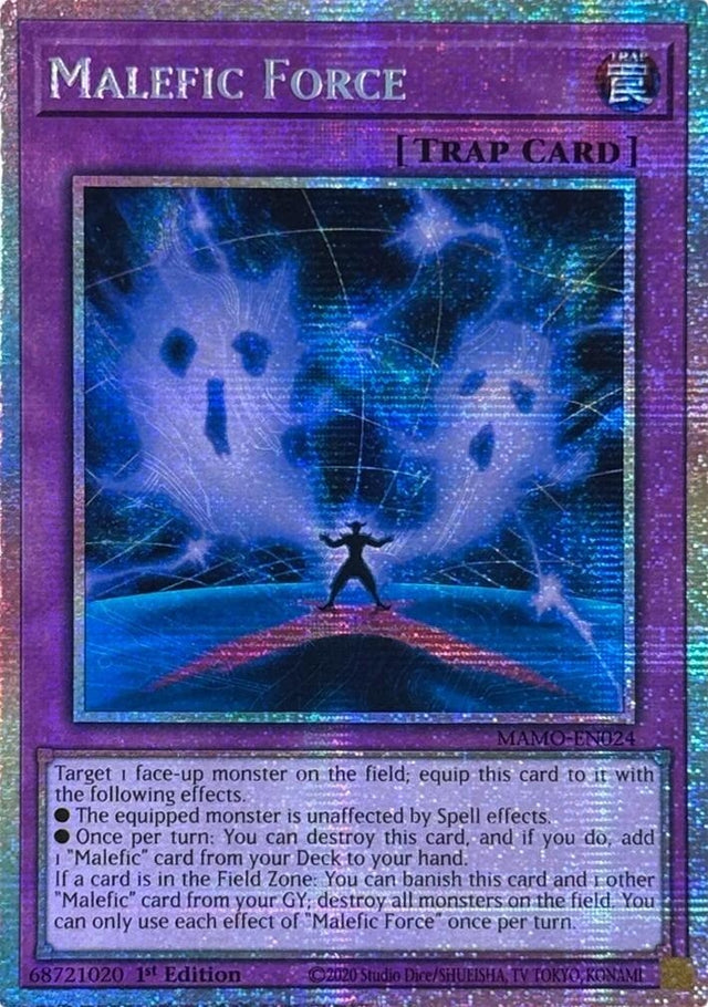 Image for Malefic Force (Starlight Rare) (MAMO-EN024) (1st Edition) (Magnificent Monsters) (MAMO) - YuGiOh