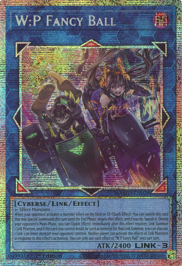Image for W:P Fancy Ball (Starlight Rare) (MAMO-EN028) (1st Edition) (Magnificent Monsters) (MAMO) - YuGiOh