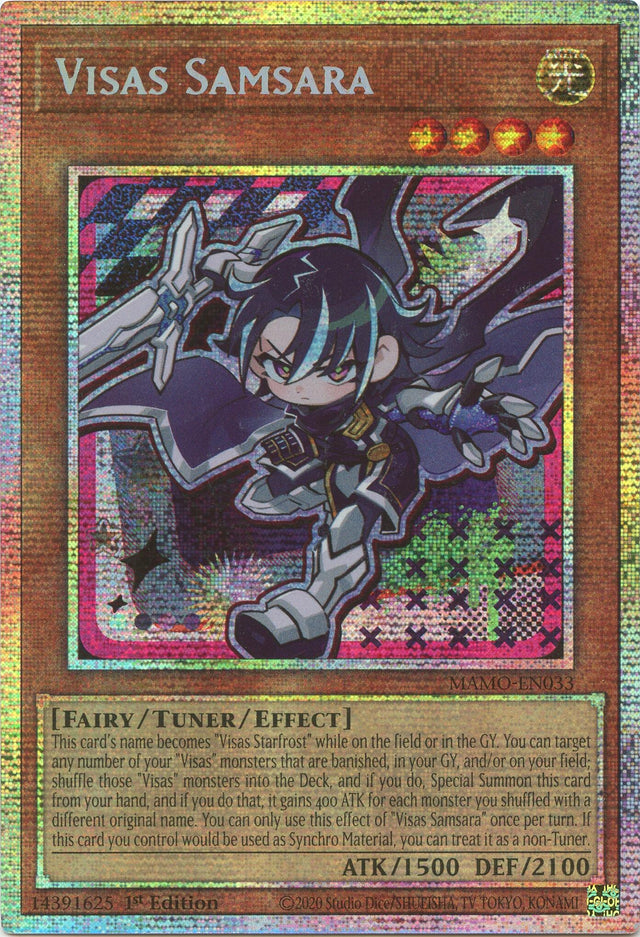 Image for Visas Samsara (Starlight Rare) (MAMO-EN033) (1st Edition) (Magnificent Monsters) (MAMO) - YuGiOh