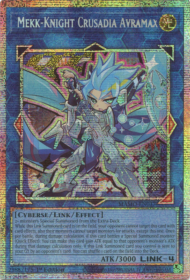 Image for Mekk-Knight Crusadia Avramax (Starlight Rare) (MAMO-EN037) (1st Edition) (Magnificent Monsters) (MAMO) - YuGiOh
