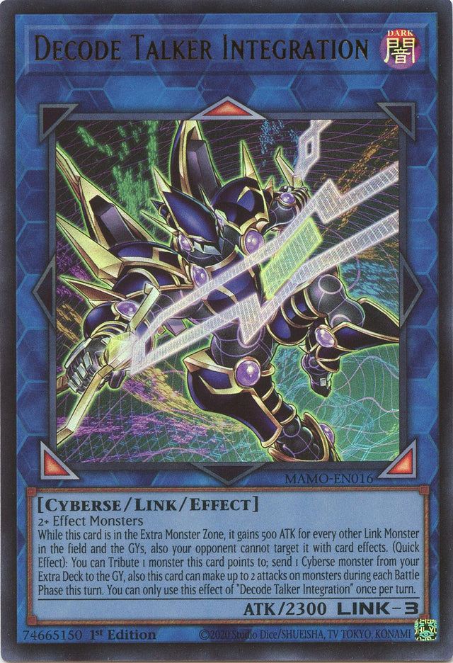 Image for Decode Talker Integration (MAMO-EN016) (1st Edition) (Magnificent Monsters) (MAMO) - YuGiOh