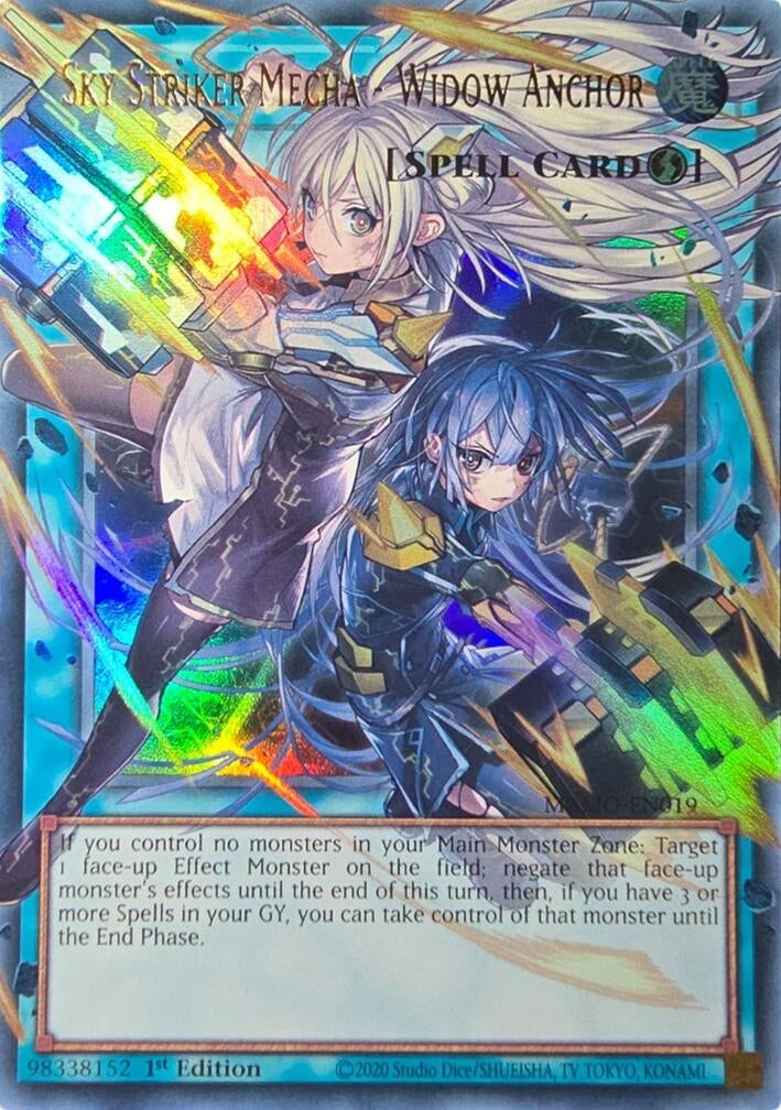 Image for Sky Striker Mecha - Widow Anchor (Extended Art) (MAMO-EN019) (1st Edition) (Magnificent Monsters) (MAMO) - YuGiOh