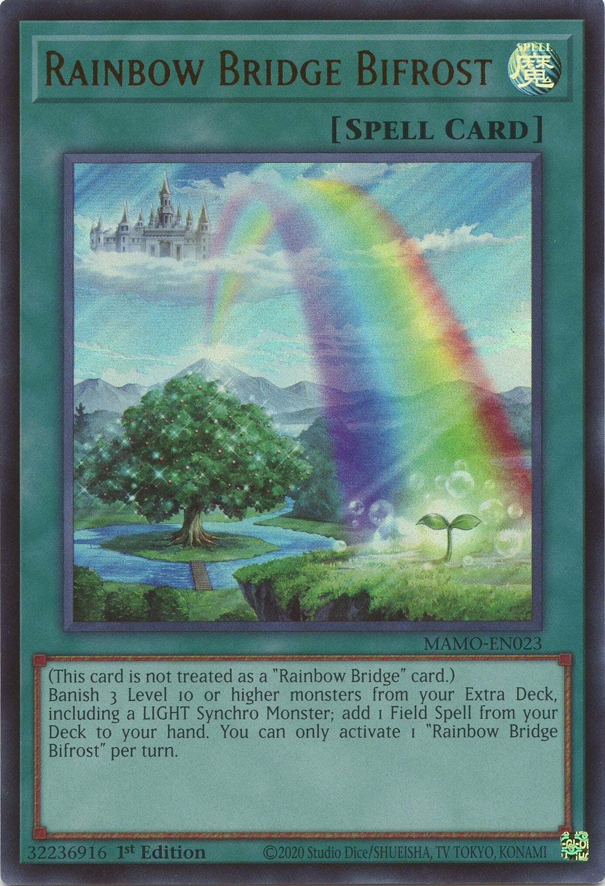 Image for Rainbow Bridge Bifrost (MAMO-EN023) (1st Edition) (Magnificent Monsters) (MAMO) - YuGiOh