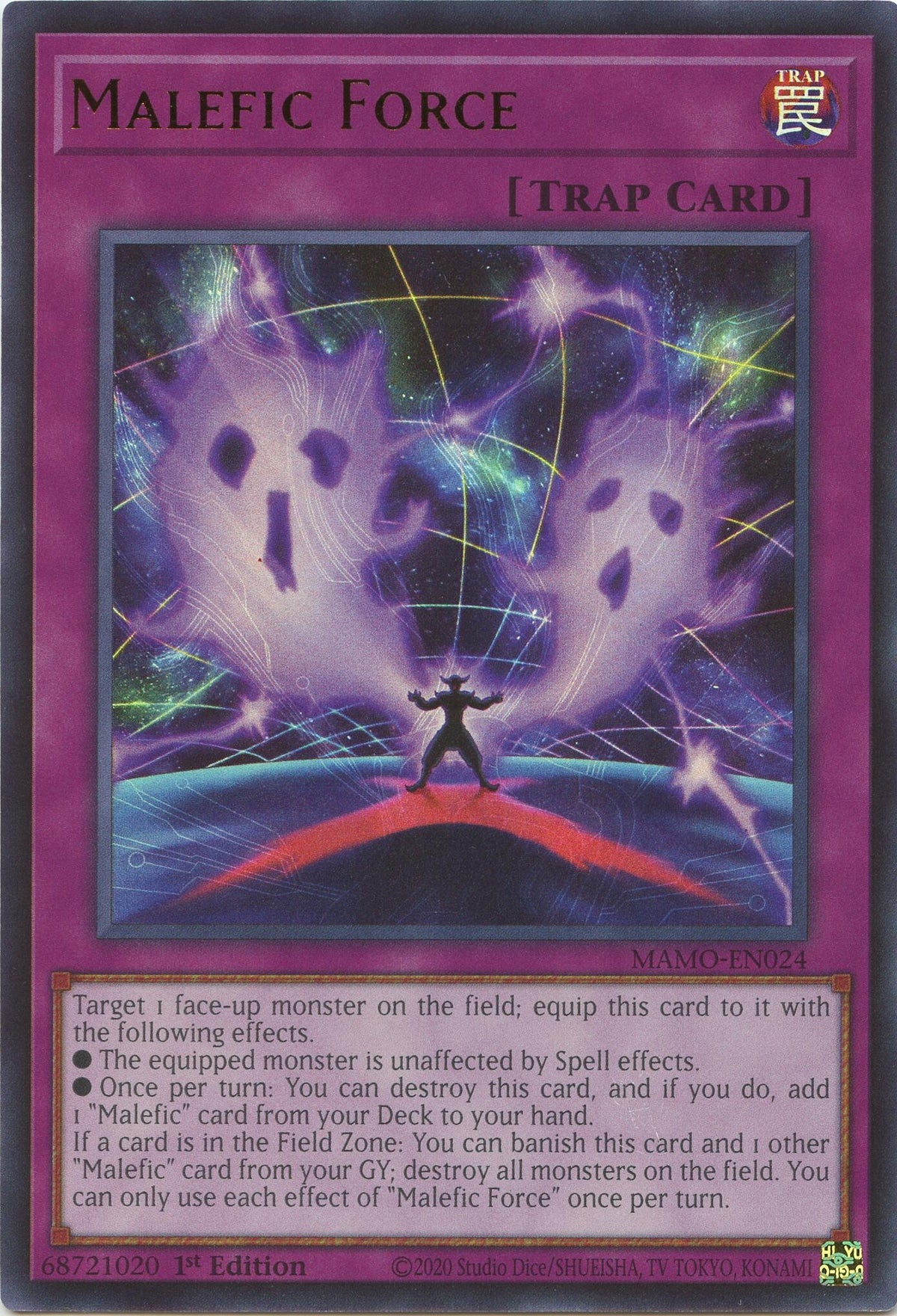 Image for Malefic Force (MAMO-EN024) (1st Edition) (Magnificent Monsters) (MAMO) - YuGiOh