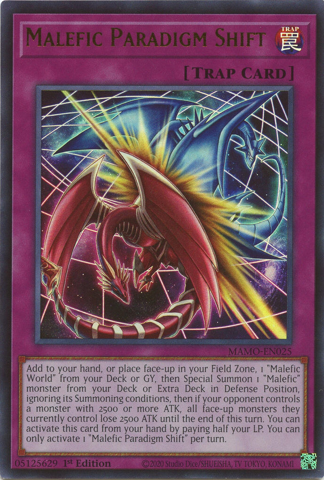 Image for Malefic Paradigm Shift (MAMO-EN025) (1st Edition) (Magnificent Monsters) (MAMO) - YuGiOh