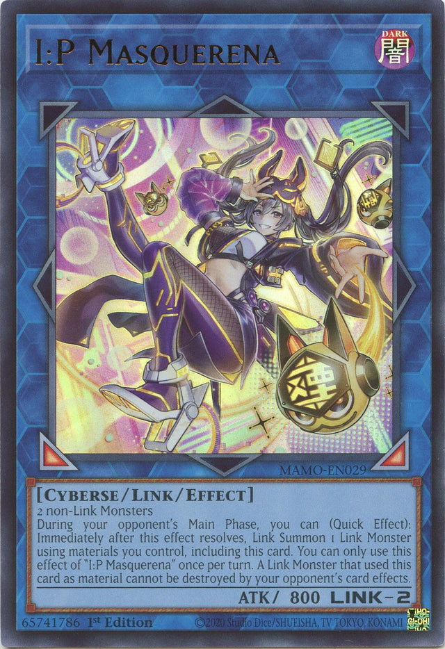 Image for I:P Masquerena (MAMO-EN029) (1st Edition) (Magnificent Monsters) (MAMO) - YuGiOh