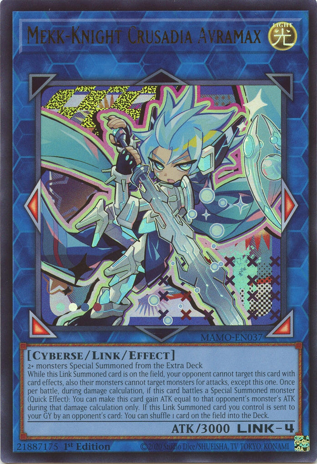 Image for Mekk-Knight Crusadia Avramax (MAMO-EN037) (1st Edition) (Magnificent Monsters) (MAMO) - YuGiOh