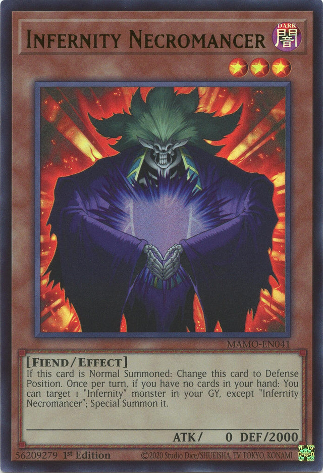 Image for Infernity Necromancer (MAMO-EN041) (1st Edition) (Magnificent Monsters) (MAMO) - YuGiOh